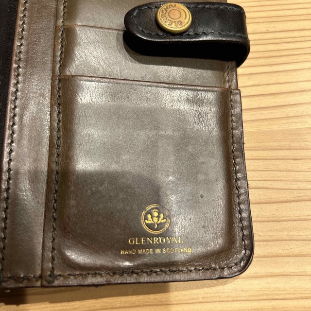 GLENROYAL(グレンロイヤル)のGLENROYAL ラウンド ロングパース ブライドルレザー 長財布 メンズのファッション小物(長財布)の商品写真