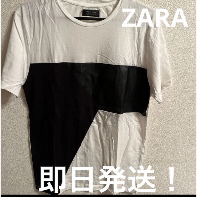 ZARA(ザラ)のZARA ザラ メンズTシャツ M メンズのトップス(Tシャツ/カットソー(半袖/袖なし))の商品写真