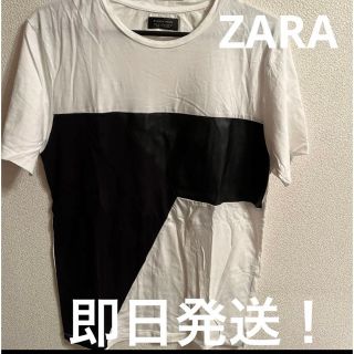 ザラ(ZARA)のZARA ザラ メンズTシャツ M(Tシャツ/カットソー(半袖/袖なし))