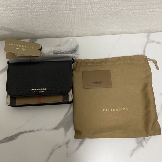 人気沸騰】 BURBERRY - バーバリー チェック ショルダーバッグ 斜め