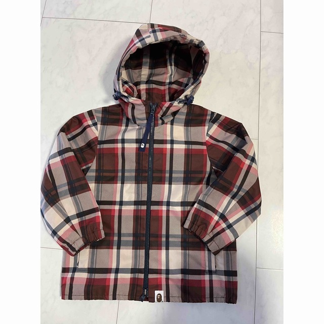 サイズです A BATHING APE - ape ラブジェネ チェック ナイロン