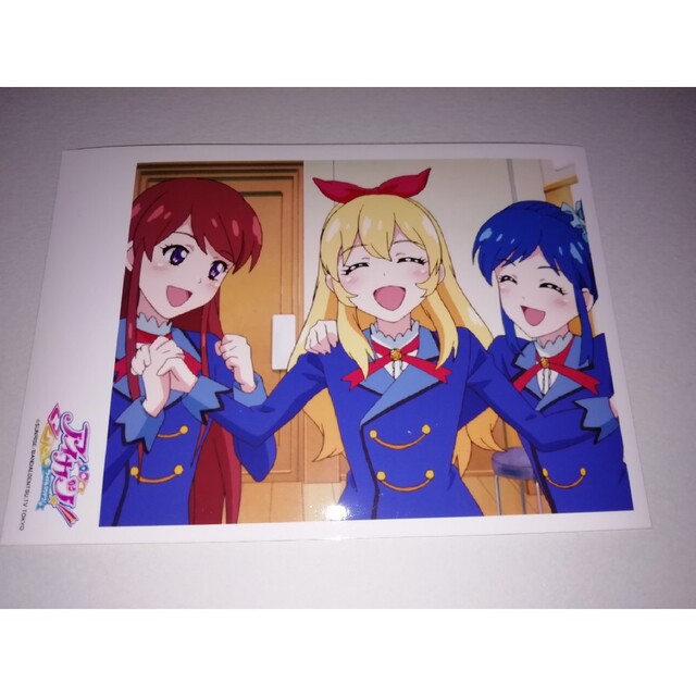 アイカツ 星宮いちご 霧矢あおい 紫吹蘭 ブロマイド