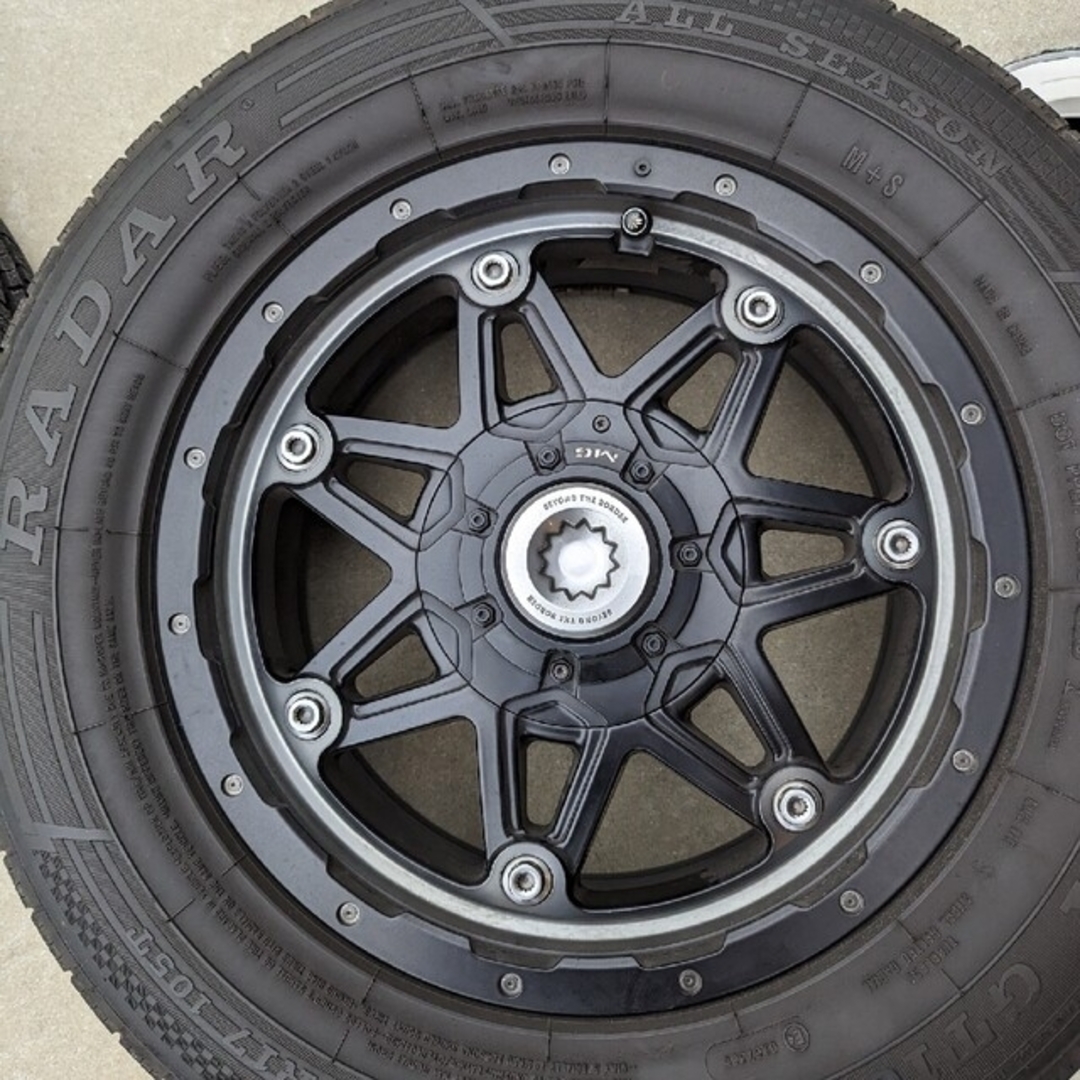 886Racing15inch8Jメッシュホイール