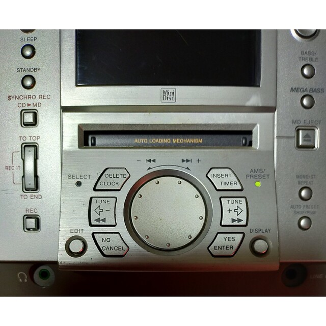 SONY(ソニー)のSONYラジカセZSーM50 MDシステム動作確認済モニタースピーカー ソニー 楽器のレコーディング/PA機器(スピーカー)の商品写真