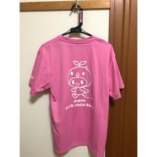 キャラTシャツ　ピンク　レディース　Ｌ(Tシャツ(半袖/袖なし))