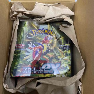 【シュリンク付き】ポケモンカードゲーム　スカーレットex  BOX(Box/デッキ/パック)