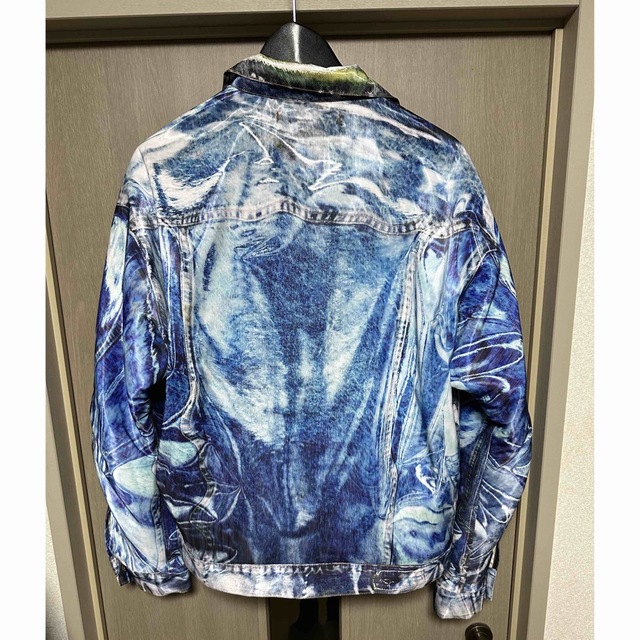 DOUBLET MIRAGE PRINTED DENIM JACKET 2