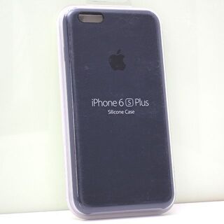 アップル(Apple)のiPhone 6sPlus/6Plus 用 Apple純正 シリコンケース 紺(iPhoneケース)