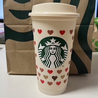 スターバックス(Starbucks)のスターバックス　リユーザブルカップ　バレンタイン2023(容器)