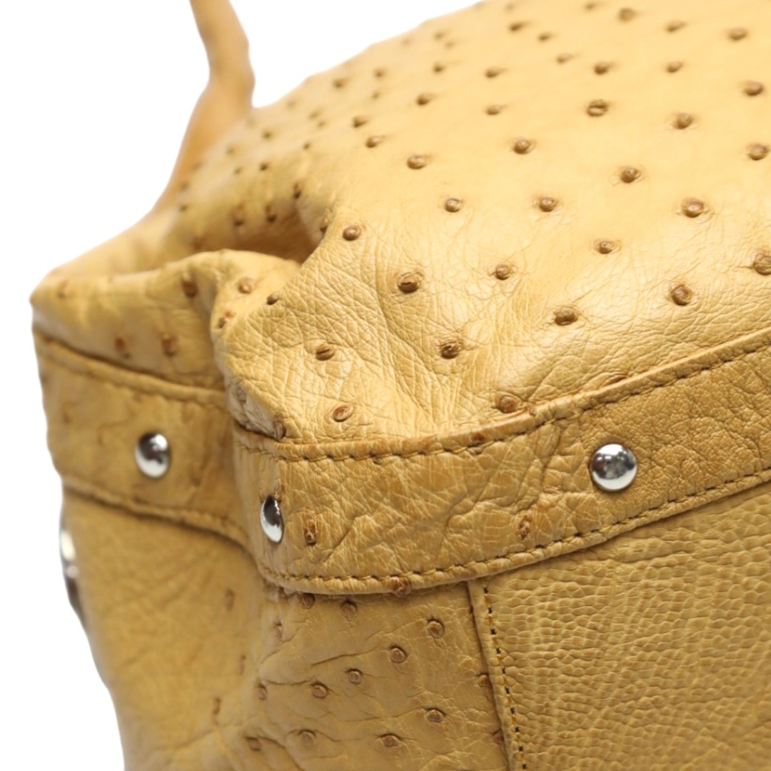 OSTRICH(オーストリッチ)のオーストリッチ  ショルダーバッグ キャメル  ostrich ショルダーバッグ フルポイント レディースのバッグ(ショルダーバッグ)の商品写真