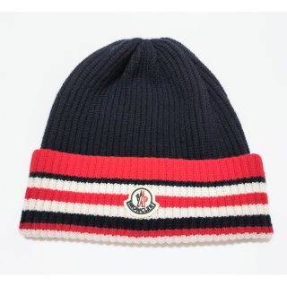 モンクレール(MONCLER)の新品 モンクレール ニットキャップ MONCLER  帽子 カシミア混(ニット帽/ビーニー)