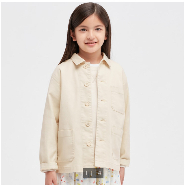 UNIQLO(ユニクロ)の新品　KIDS カバーオール140センチ キッズ/ベビー/マタニティのキッズ服男の子用(90cm~)(ジャケット/上着)の商品写真