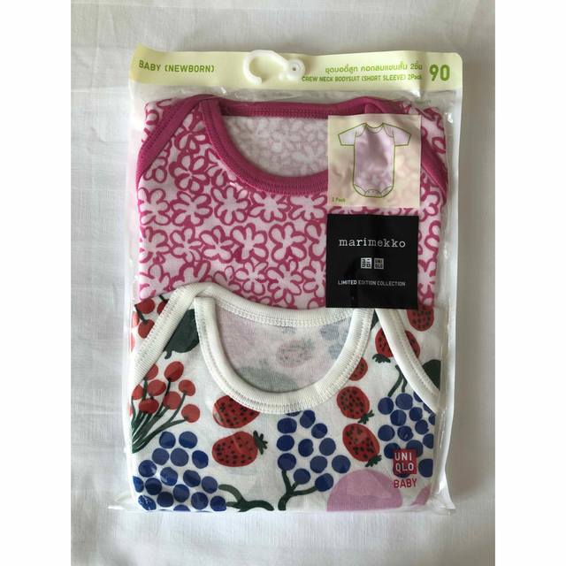 marimekko(マリメッコ)のマリメッコ ベビーロンパース キッズ/ベビー/マタニティのキッズ服女の子用(90cm~)(Tシャツ/カットソー)の商品写真