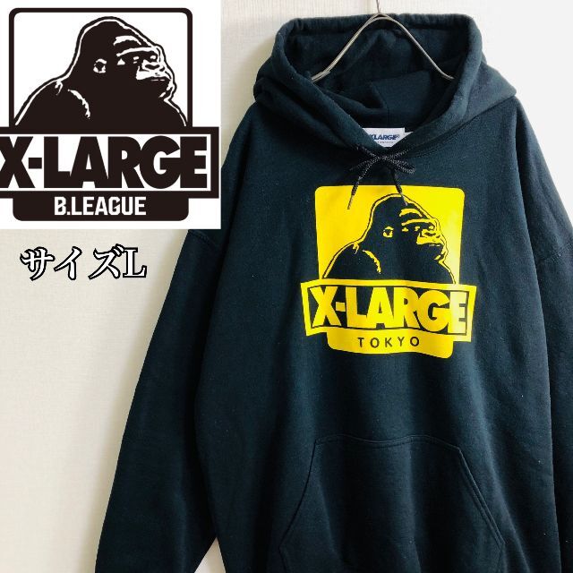 新品 XLARGE エクストララージ パーカー メンズ ブラック L