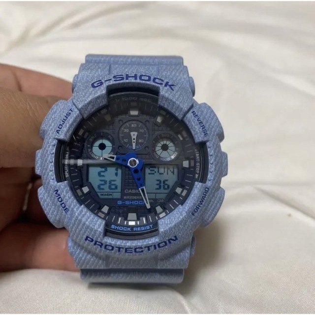 CASIO  カシオ  G-SHOCKGショックGA-100DE-2A海外モデル