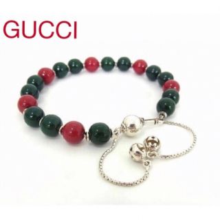 グッチ(Gucci)の◇  GUCCI グッチ ビーズ ブレスレット レディース メンズ(ブレスレット/バングル)