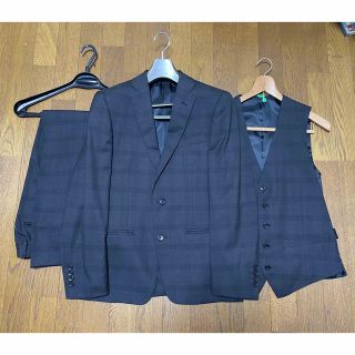 スーツカンパニー(THE SUIT COMPANY)のONLY オンリー galleria スーツ スリーピース チェック柄(セットアップ)