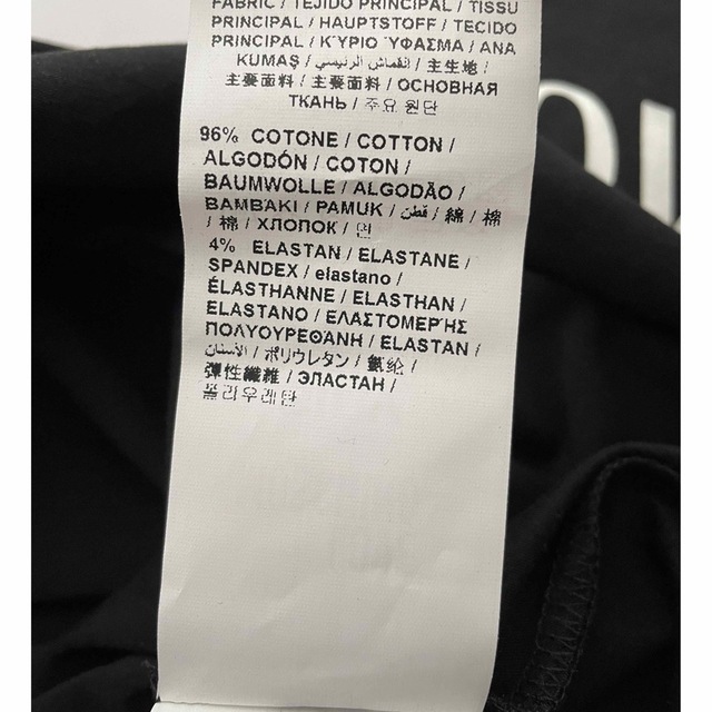 MOSCHINO モスキーノ ロゴ 半袖Tシャツ ブラック メーカー供給