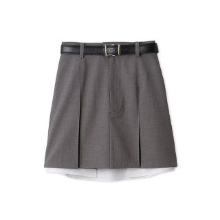 スナイデル(SNIDEL)の完売【snidel】ヘムシャツミニスカート(ミニスカート)