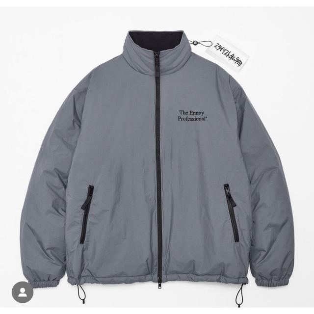 エンノイとスタイリスト私物 中綿ナイロンセットアップ　SIZE L