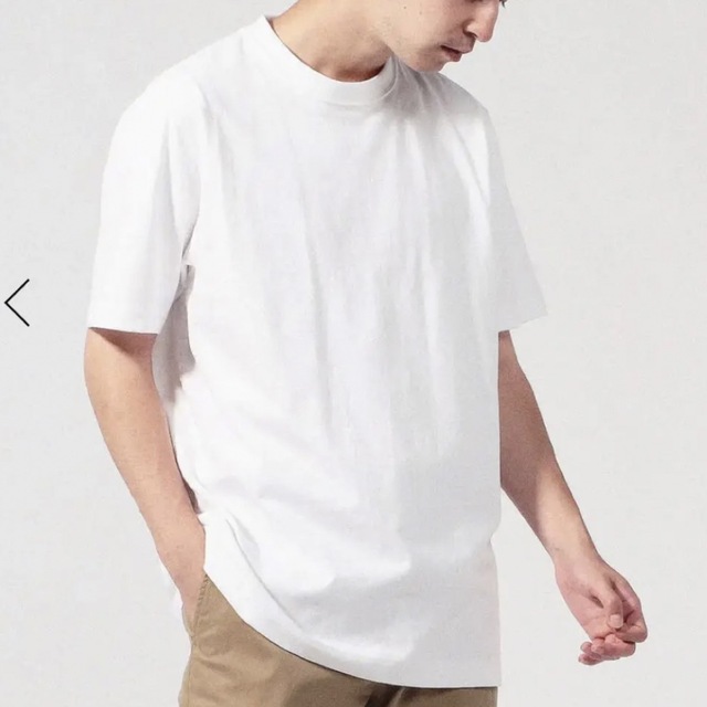 FITFOR(フィットフォー)の【美品❗️】FITFOR フィットフォー　クルーネック　コットン　Tシャツ メンズのトップス(Tシャツ/カットソー(半袖/袖なし))の商品写真