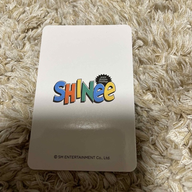 SHINee(シャイニー)のシーグリ トレカ MINHO ミノ SHINee ミンホ Synnara エンタメ/ホビーのトレーディングカード(その他)の商品写真