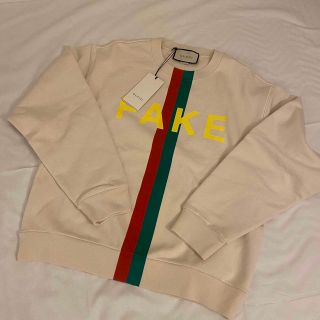 グッチ(Gucci)のgucci グッチ　スウェット　メンズ　長袖 fake not(スウェット)