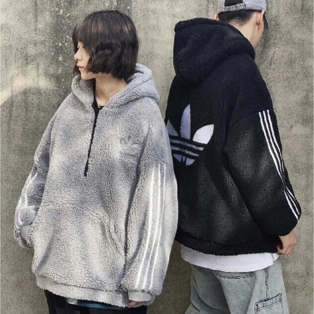 美品⭐️adidas ハーフジップ　ボワアウター