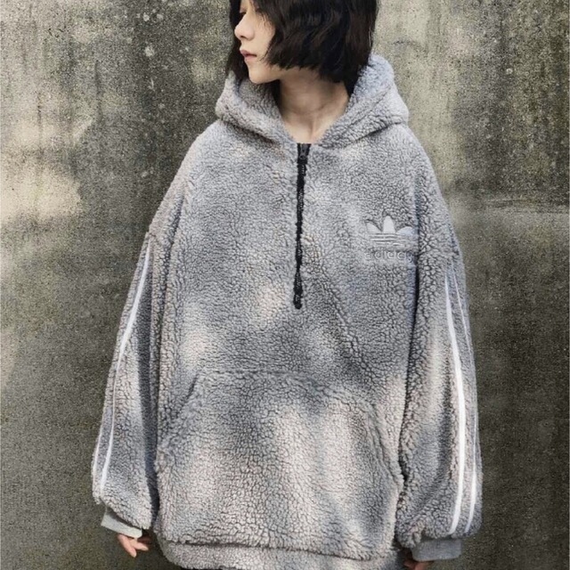 美品⭐️adidas ハーフジップ　ボワアウター