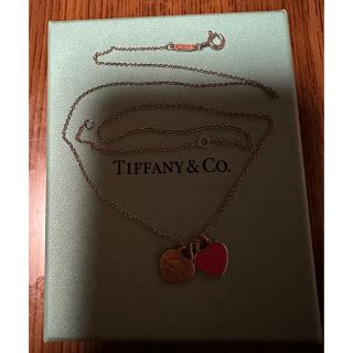 ティファニー(Tiffany & Co.)のTiffany ダブルハート ネックレス 未使用(ネックレス)