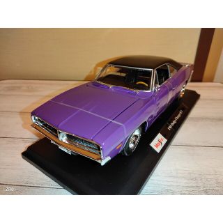 マイスト　1969 ダッジ　チャージャー　R/T  紫(ミニカー)