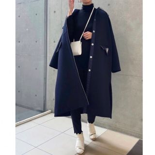 ドゥーズィエムクラス(DEUXIEME CLASSE)のella selectshop  cardboard sailor coat(ロングコート)