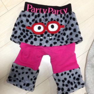 パーティーパーティー(PARTYPARTY)のベビー70 めちゃ可愛♡もこもこスカッツ(カバーオール)