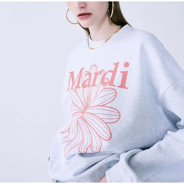 Mardi Mercredi トレーナー HEATHER VIOLET GL の中でも定番の看板
