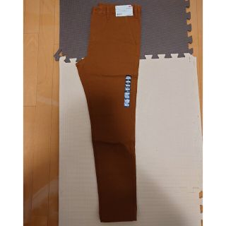 ユニクロ スキニーフィットチノ 2WAY ストレッチ 79cm オレンジ(チノパン)