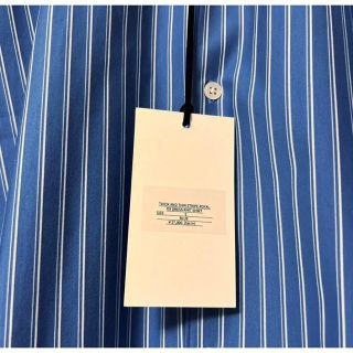 完売品 kanemasa 別注 Stripe Dress Knit Shirt