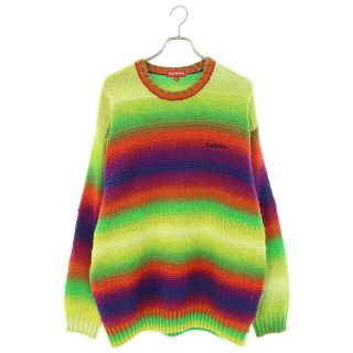 シュプリーム(Supreme)のシュプリーム 22AW Gradient Stripe Sweater グラディエントストライプニット メンズ XL(ニット/セーター)