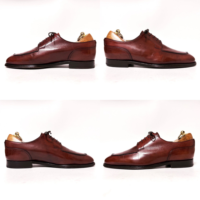 Crockett&Jones(クロケットアンドジョーンズ)の38.CROCKETT&JONES KENSINGTON Uチップ 8.5E メンズの靴/シューズ(ドレス/ビジネス)の商品写真