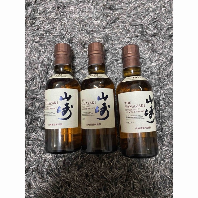 山崎　ミニボトル　山崎　ミニボトル3本セット　180ml 3本　ウイスキー