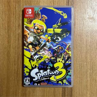 ニンテンドースイッチ(Nintendo Switch)の【超美品】スプラトゥーン3 Switch(家庭用ゲームソフト)