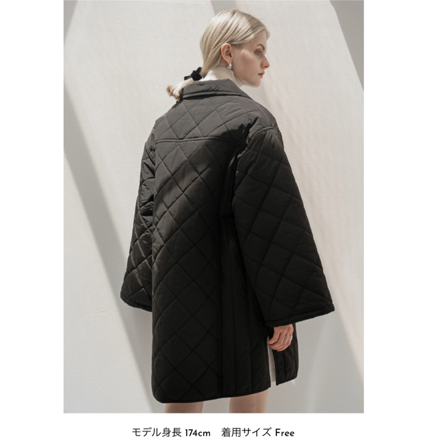 willfully quilting toggle midi A/coat