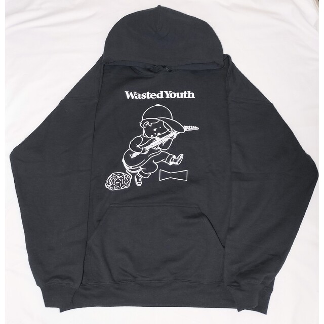 UNDERCOVER(アンダーカバー)の新品 wasted youth アンダーカバー フーディー パーカー 黒 メンズのトップス(パーカー)の商品写真