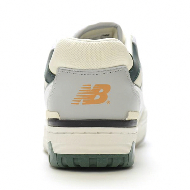 New Balance(ニューバランス)のニューバランス "BB550 PWC" プレミアムホワイト グリーン レディースの靴/シューズ(スニーカー)の商品写真