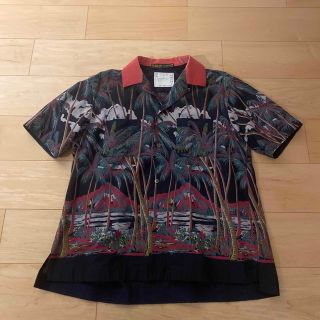 sacai 21SS Archive PrintMix Shirt アロハシャツ