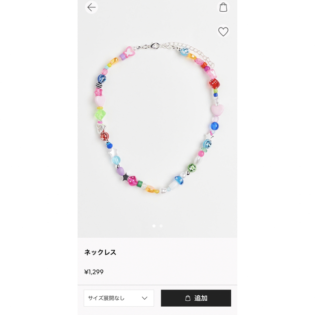 H&M(エイチアンドエム)のH&M ネックレス レディースのアクセサリー(ネックレス)の商品写真