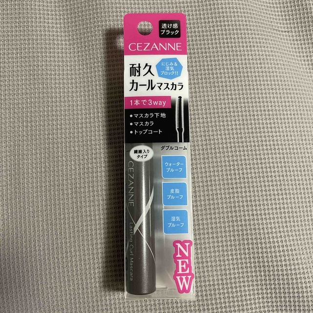 CEZANNE（セザンヌ化粧品）(セザンヌケショウヒン)のセザンヌ 耐久カールマスカラ 01 ブラック(5.0g) コスメ/美容のベースメイク/化粧品(マスカラ)の商品写真