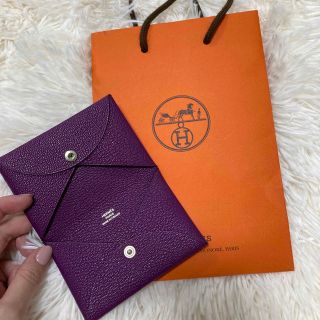 エルメス(Hermes)のhermes カードケース、名刺入れ（正規品）(名刺入れ/定期入れ)