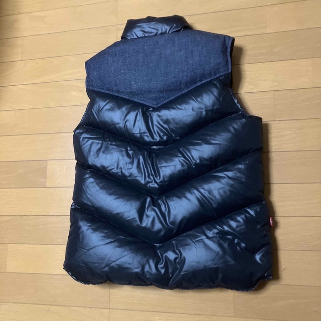 Levi's - リーバイス ダウンベスト デニム×ブラック Levi's - リーバイス ダウンベスト デニム×ブラック