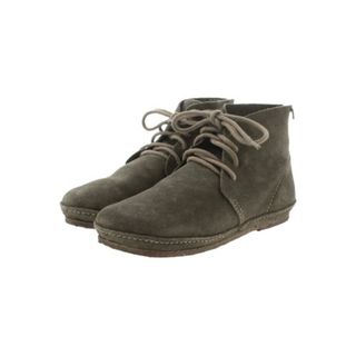 KOOS - KOOS クース ブーツ 36(22.5cm位) 茶 【古着】【中古】の通販