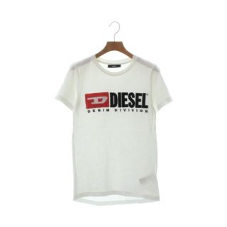 ディーゼル(DIESEL)のDIESEL ディーゼル Tシャツ・カットソー -(M位) 白 【古着】【中古】(カットソー(半袖/袖なし))